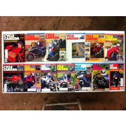 Cycle Canada Magazine March '90 - Nov/Dec '93 - Lot of 13