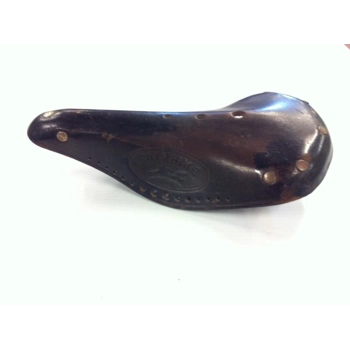 Airbike Vintage Leather Bicycle Saddle