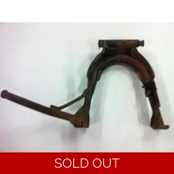 1977-78 Honda CB550K Four Centre Kickstand with Spring and Mounting Shaft 50500-404-670