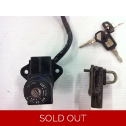 1983 Kawasaki GPZ550 ZX550A Ignition Switch & Helmet Lock with Keys