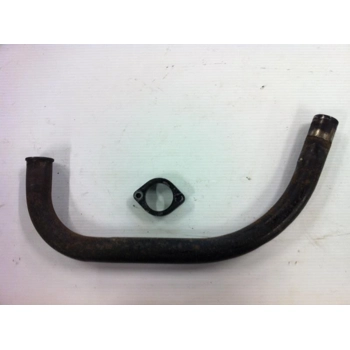 1984-89 Kawasaki ZX550A GPZ550 Left Inner Head Pipe #2 with Collar 18049-1219 18069-1021