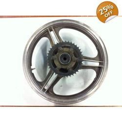 1984-89 Kawasaki ZX550A GPZ550 Rear Wheel with Cushion Drive 41073-1275 42033-1053 92075-1436