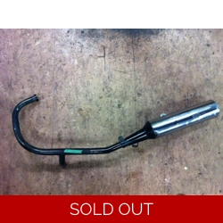 1989 Kawasaki EX500R Ninja Left Exhaust Pipe & Muffler