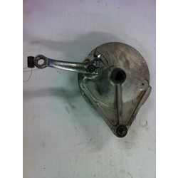 1987-89 Kawasaki EX500A Drum Brake Plate with Shoes 41035-1230