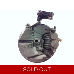 1983 Honda CBX550 Front Left Brake Caliper & Hub Cover