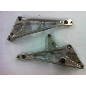 1982-83 Honda CBX400F CBX550F Foot Peg Brackets - Pair 50700-MA6-000 50600-MA6-000