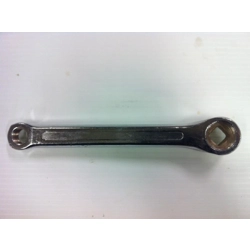 Chrome Steel Left Crank Arm 165mm - NOS