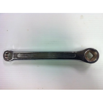Chrome Steel Left Crank Arm 165mm - NOS