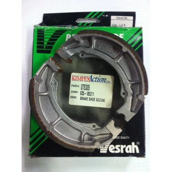 Vesrah VB-311 Kevlar Brake Shoes Suzuki SP100 TS50 TS80 TS175 RM100 RM125 - NOS