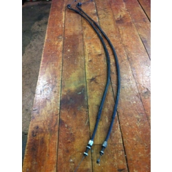 1983-84 Honda VT500FT Ascot Throttle Cable Set 17910-MF8-000 17920-MF8-000