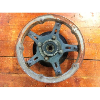 1980-83 Kawasaki KZ440D LTD Belt Drive Sprocket and Carrier 42041-5002 42033-1011