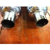 1963-70 Triumph T120 Bonneville TR6 Trophy 6T Thunderbird Mufflers 70-5866 E5866 - Pair