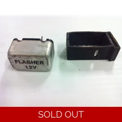 1975-79 Honda CB400 CB500 CB550 CB750 CX500 GL1000 Flasher Relay with Rubber Holder 38300-292-670