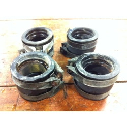 1979 Honda CB650 Carb to Engine Intake Manifold Rubber Insulators - set of 4 16211-426-000