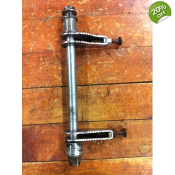 1979-82 Honda CB650 CB650C CB650SC Rear Axle with Tensioners 42301-426-000 40543-425-000