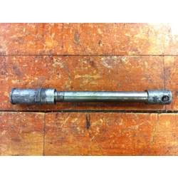 1972-77 Honda CB350F CB350G CB360G CB360T CB400F Front Axle and Nut 44301-312-000