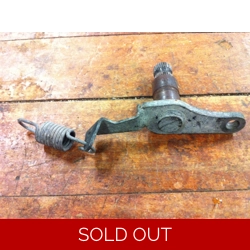 1982-84 Kawasaki KZ700A KZ750L KZ750R GPZ Brake Pedal Shaft and Spring 43004-1036