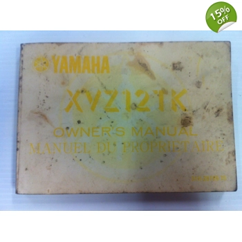 1983 Yamaha XVZ12TK Venture Owner's Manual English French