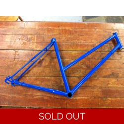 Vintage Steel Lugged 49cm Mixte Step Through Road Bike Frame - NOS