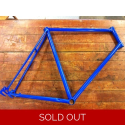Vintage Steel Lugged 63cm Road Bike Frame - NOS