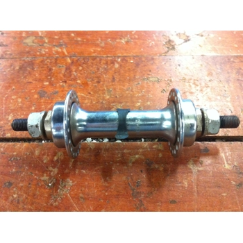 Sheffield 28 or 36 Hole Steel Front Hub - NOS