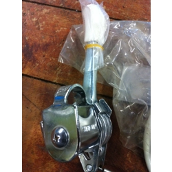 Suntour 3094 PUB-5 Ratcheting 5 or 6 Speed Stem Shifter White - NOS