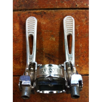 Suntour LD-2300 Aluminum Friction Stem Shifter Set - NOS