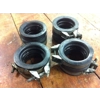 1977-78 Honda CB550K Four Carburetor to Engine Intake Insulators - Set of 4 16211-404-000