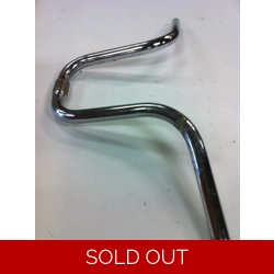 Vintage Chrome Hi-Rise Handlebar for Children's Bicycle