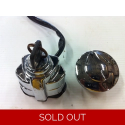 2004-06 Honda VT750C VT750CA Shadow Aero Ignition Switch and Fuel Cap with Key 17620-KR3-751