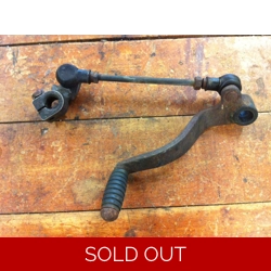 1982-83 Kawasaki KZ550H GPZ Shift Pedal and Linkage 13242-1080 39110-1007 13242-1057