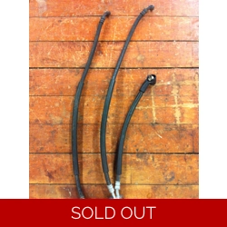 1981-82 Kawasaki GPZ550 KZ550GP Front Brake Lines & Proportioning Valve