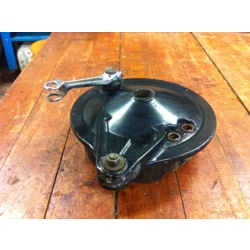 1984-86 Honda CB700SC CB750SC Nighthawk Brake Drum Panel with Shoes 43100-MJ1-000 43100-MJ1-010