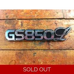 1980-83 Suzuki GS850GL Side Cover Emblem