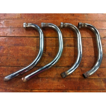 1979-83 Suzuki GS750L GS850G GS850GL Exhaust Head Pipes - Set of 4 14170-45200 14170-45201