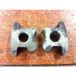 1977-82 Honda CB650 CB750 CB900 CBX1000 Swingarm Axle Retainer Blocks - Pair 52136-405-000