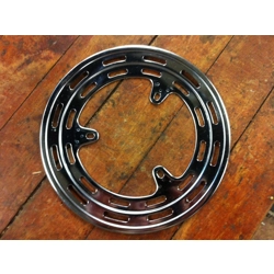 Chrome 105mm BCD 225mm OD Chrome Chainring Guard - NOS