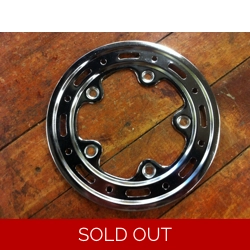 Chrome 113mm BCD 190mm OD Chainring Guard - NOS