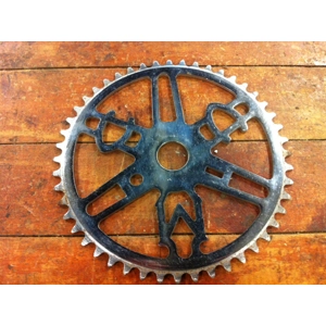 CCM Flat Chrome Chainring 48 Tooth & 50 Tooth - NOS