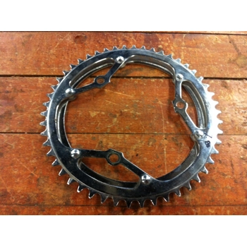 Velo 116mm BCD 3 Bolt Chainring Set 46/49T, 46/50T, or 40/52T - NOS