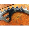 Sugino Dynamic 106mm BCD 3 Bolt Chrome Chainring 40T - NOS