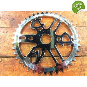 CCM Tapered Edge Chrome Chainring 40 Tooth & 46 Tooth - NOS