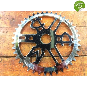 CCM Tapered Edge Chrome Chainring 40 Tooth & 46 Tooth - NOS