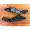 1986-90 Yamaha YX600 Radian Passenger Foot Pegs and Brackets - Pair 1UJ-27442-00 1UJ-27443-00