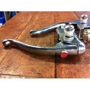 Arai Chrome Road Brake Lever Set - Pair - NOS