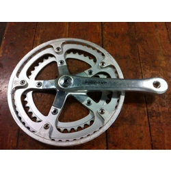 Sugino VP Aluminum Double Right Crank 165mm 42/52 Tooth - NOS