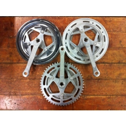 SR Double Right Oversize Taper Crank 165mm 40/52 Tooth - NOS