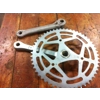 SR Grand Silver Single Cottered Crankset 165mm 52 Tooth - NOS