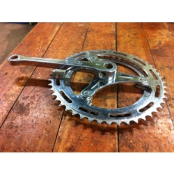 Raleigh Double Cottered Right Crank 165mm 40/49T
