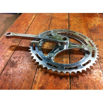 Raleigh Double Cottered Right Crank 165mm 40/49T